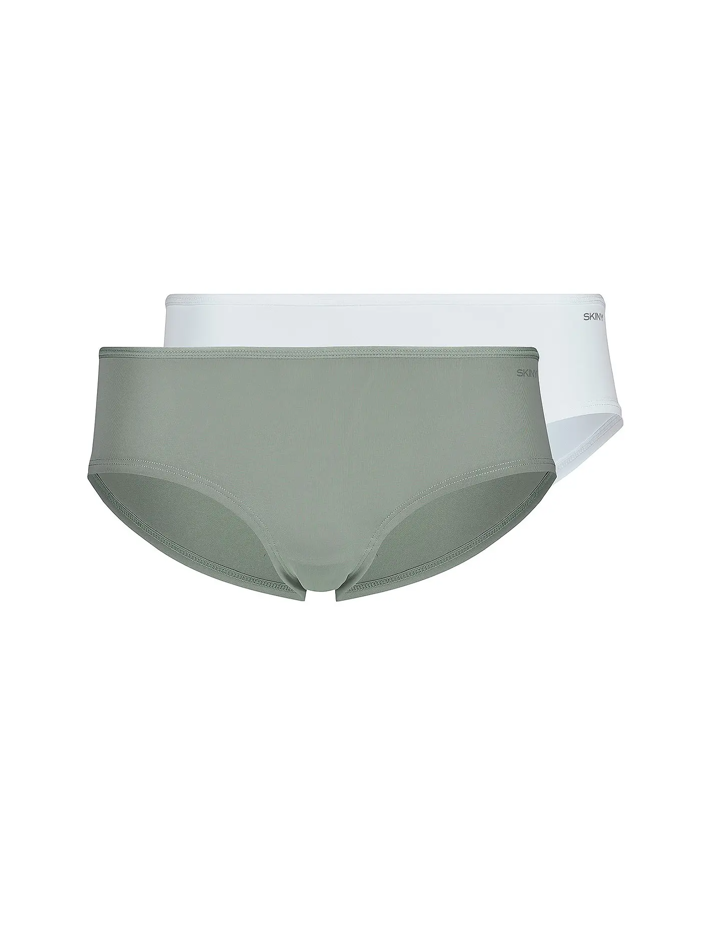 SKINY | Panty 2-er Pkg. "Micro Lovers" (Weiss) | olive